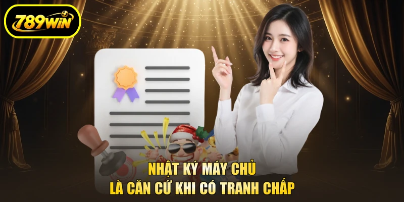 Điều Khoản Điều Kiện 4 Nhật ký máy chủ là căn cứ khi có tranh chấp