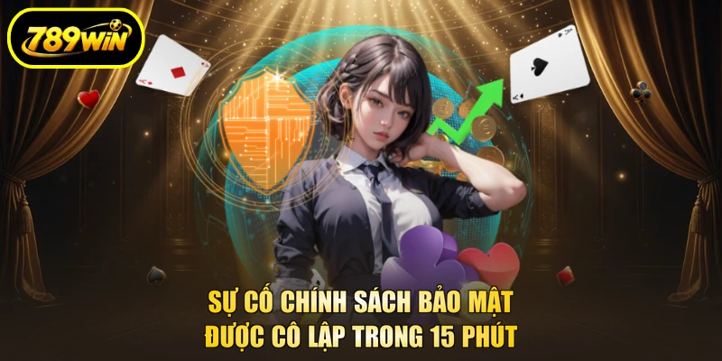 Chính Sách Bảo Mật 3 Sự cố chính sách bảo mật được cô lập trong 15 phút